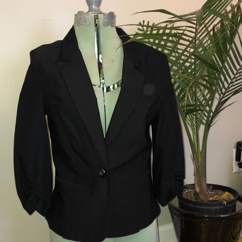 Black By & By Blazer - Size Small, Fitted